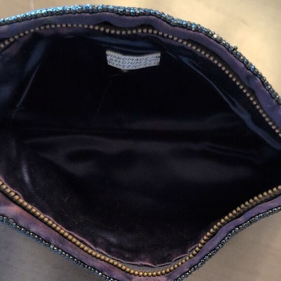 Elegant Rosenfeld Black Beaded Clutch Vintage